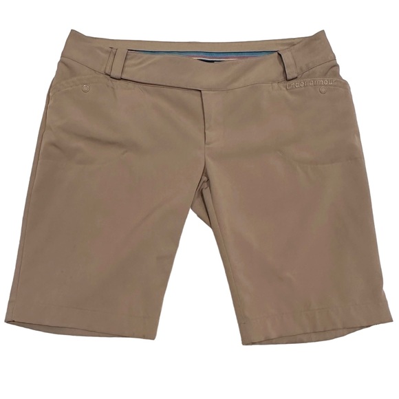 Under Armour Pants - UNDER ARMOUR Women's Golf Khaki Shorts - 8